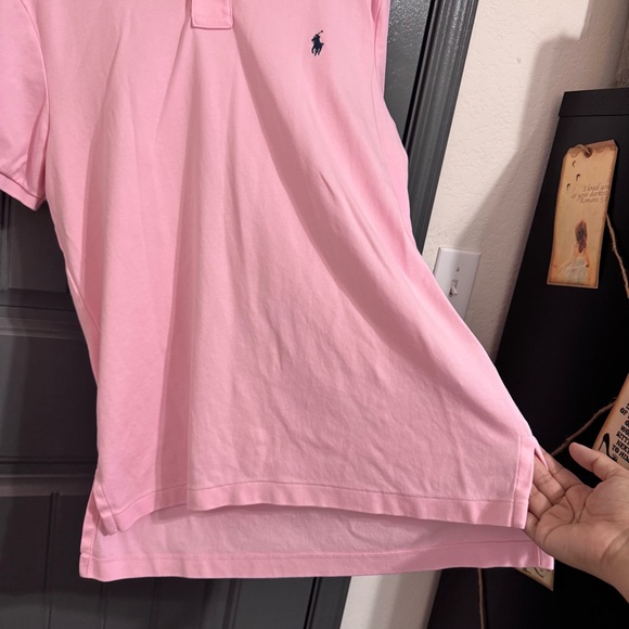 Polo by Ralph Lauren Pink Classic Polo Shirt - Picture 3 of 6